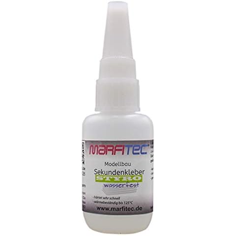 marfitec© Modellbau Sekundenkleber Styro 20g - wasserfest Cover