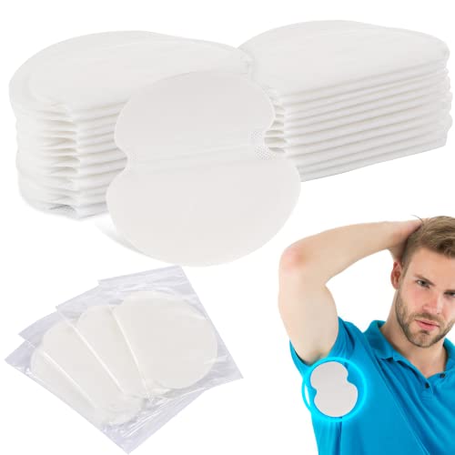 70 Pcs Armpit Sweat Pads SEPGLITTER Underarm Sweat Pads for Women and Men Pure Cotton Underarm Pads Sweat Absorption Comfortable Unflavored Non Visible