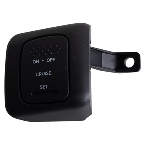 TRQ Left Cruise Control Switch Compatible with 2007-2009 Chrysler Aspen 2005-2010 Dodge Dakota 2004-2009 Durango 2004-2008 Ram 1500 Ram 2500 3500 2008-2010 5500 2006 Mitsubishi Raider