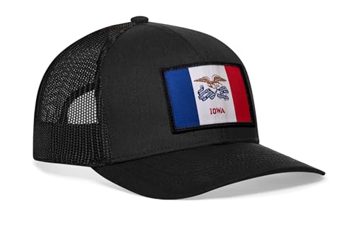 Image of HAKA State Flag Series Trucker Hat for Men & Women, Adjustable Baseball Hat, Golf Hat Snapback