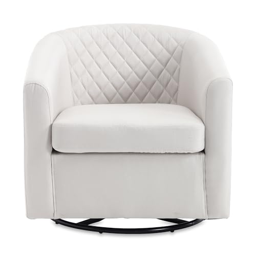 Sillón Plegable Redondo Beige miniatura 4