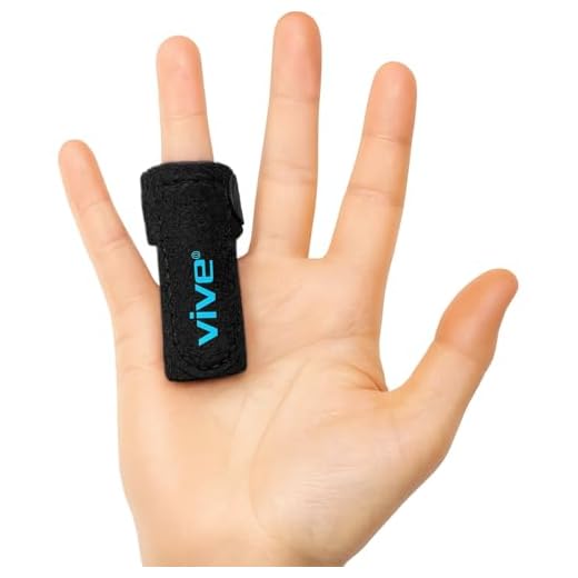 Vive Trigger Finger Splint - Support Brace for Middle, Ring, Index, Thumb, Pinky, and Hands - Straightening Curved, Bent, Locked Stenosing Tenosynovitis Tendon Lock Release Knuckle Stabilizer - HSA/FSA