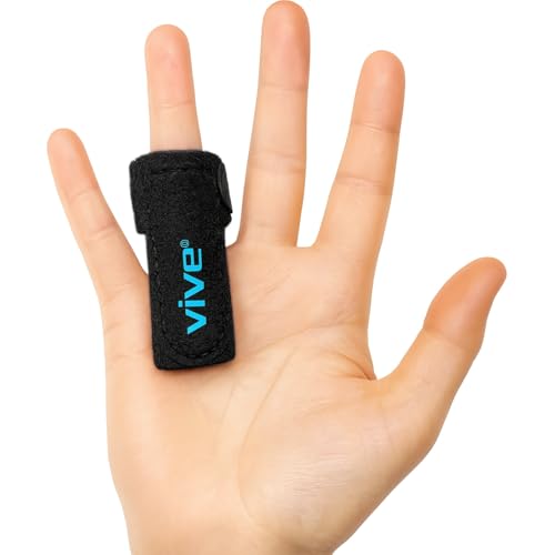 Vive Trigger Finger Splint - Support Brace for Middle, Ring, Index, Thumb, Pinky, and Hands -...