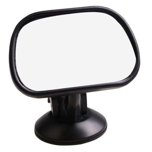 TOYANDONA Car Rearview Mirror with Strong Suction Cup Wide Angle Backseat Mirror for Safety Heat Resistant Shatterproof Compatible with All Cars