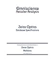 zeiss sales academy  Zeiss Optica - Moldova: Retailer Analysis Database Specifications (Omniscience Retailer Analysis - Moldova Book 105981) (English Edition)