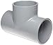 Spears Manufacturing 801-007C Series 801-C CPVC Pipe Fitting, Tee, Schedule 80, 3/4" Socket