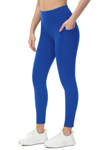 Image of baleaf Women's Fleece Lined Leggings Thermal Warm Winter Tights | 25 inch /27 inch, Water Resistant, Pockets, Running, Hiking, Yoga, Skiing, Travel, for Cold Weather, Leggings for Women
