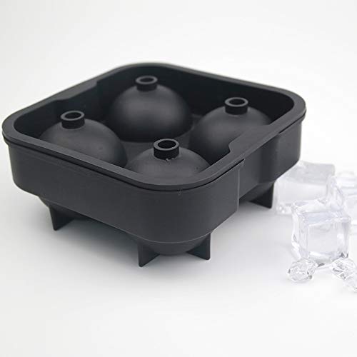FairytaleMM Siliconen Water Letter Zwart Cake Mold Ice Mold 4 Gat IJshockey Ronde IJs Grid Mold Zwarte Bar Sferische DIY… - Image 8