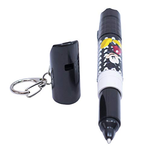 Caneta Lanterna Preto Mickey - Disney