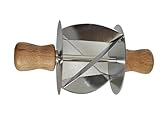 2 piezas for hacer masa de croissant. Se puede usar como rebanador y cortador triangular de masa for cortar y hornear.