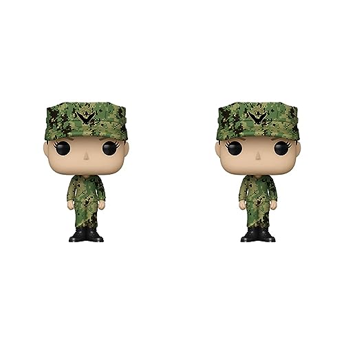 Funko Pop Pop! Pops With Purpose: Military Navy - Female - C Multicolor Standard (Pack Of 2)
