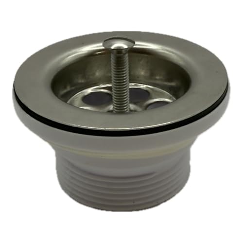 McAlpine BSW10PR 70mm Flange Centre Pin Sink Waste - White