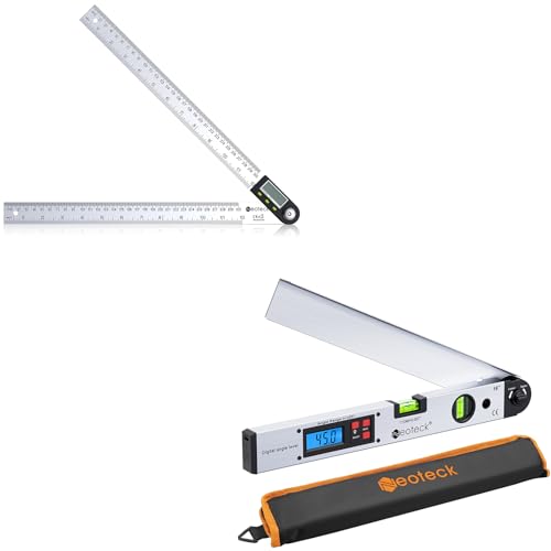 Regla digital de ángulo 12" con buscador 225° Neoteck miniatura 1