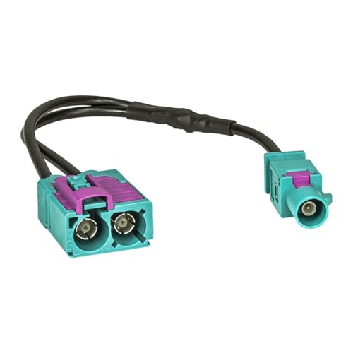 Spina Fakra (m) a doppio attacco Fakra (f), lunghezza circa 15 cm,