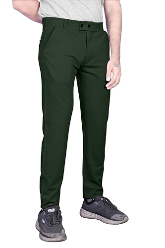 Image of HARSHAD KUMAR & CO Men's Flexible Formal Trousers, Dress Pants