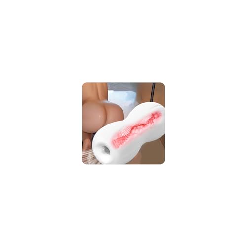 Männlicher Masturbator Taschenmuschi Sex spielzeug für die Männer,Realistischer 3D Masturbation Erotik Manuelle Cup Masturbatoren Eichel Stimulation Pocket Pussy Penis Sex Spielzeug für die Männer