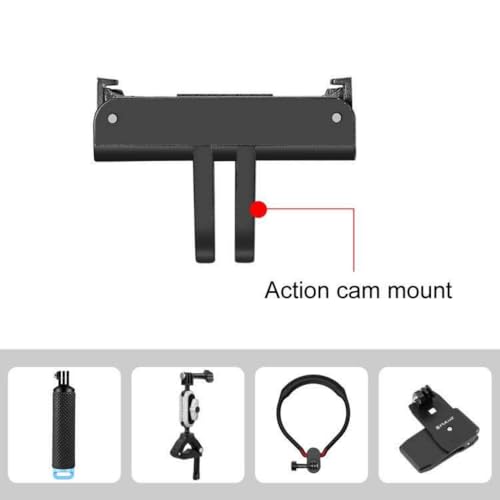 Image of Yantralay Magnetic Quick Release Base Mount for D JI Os mo Action 6 & Os mo Nano | Dual-Lock Snap Base Adapter for Tripod | Os mo Action 6 Accessories