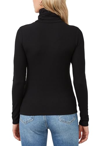 Image of Buffalo David Bitton Women's Mavra Ls Ribbed Turtleneck