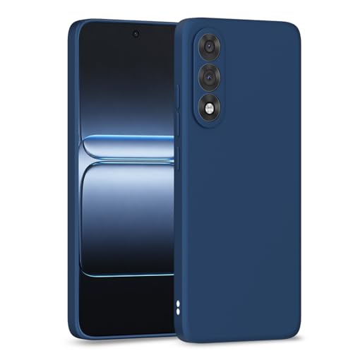 Image of Outlouders Back Cover for OnePlus Nord 5 5G | Camera Protection | Durable Soft Matte Silicone Bumper Case (Blue)