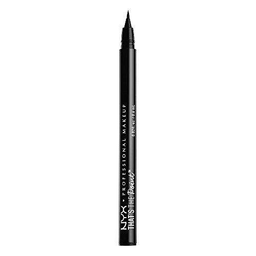 NYX Professional Makeup Eyeliner líquido That's The Point Eyeliner Punta 7 fina y ultra rígida...