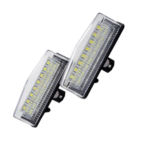 Luces para matrícula de Toyota Matrix y RAV4, iluminación trasera de 12 pulgadas