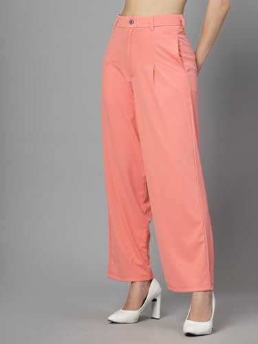 Image of UZARUS Women's Relax Fit Trouser 2 Pockets Baggy Pants