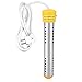 Produktbild Edelstahl Tauchsieder,Tauchsieder Elektro Tragbare Edelstahl Schwimm Tauchsieder Element Kessel fur Badewanne, Schwimmbad, Eimer, Haus, Buro und Reise 220V 1500W