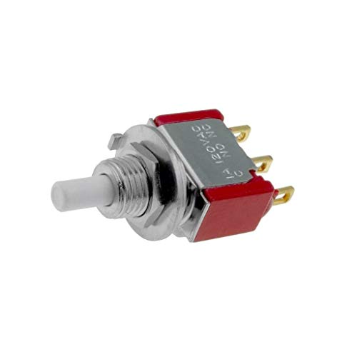 8121SHZGE Commutateur bouton-poussoir SPDT 1A C&K pour circuits imprimés