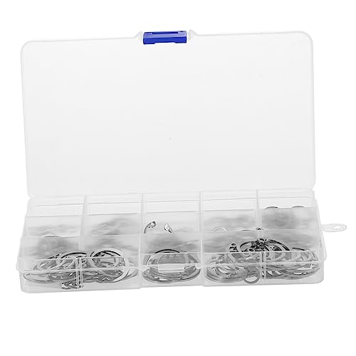 HEALEEP Stainless Steel Assortment 150pcs C-Clip Parts Open Ring Set Replacement for Crankshaft