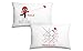 Coppia Federe SanValentino Personalizzabili - Coppia Fumetto Ragno [ PERSONALIZZA NOMI] - Federe Cuscino Letto Matrimoniale - Amore - Lui Lei - Innamorati - Idee Regalo Casa