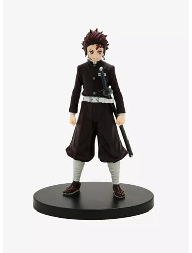 Image of Awestuffs Action Figure Limited Edition for Car Dashboard, Decoration, Cake, Office Desk & Study Table (Tanji Black Suit D Slayer)