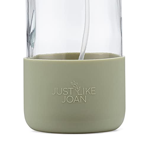 Botellas de spray vacías transparentes de 16 oz y atomizador para soluciones de limpieza 7
