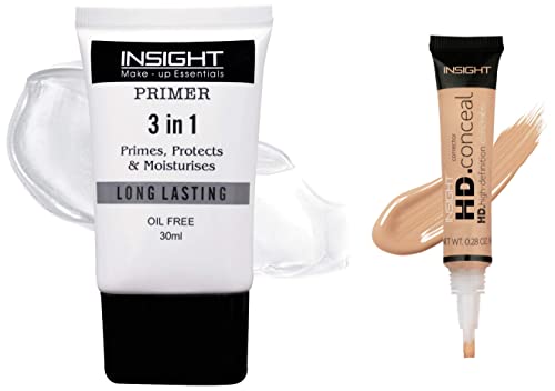 Insight Primer | 3 In 1 Oil Free (PRIMER) & Insight PRO Concealer...
