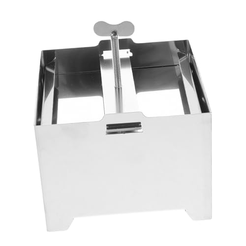 POPETPOP Pressa per Tofu in Acciaio Inossidabile Stampo per Tofu e Formaggio Te Design Facile da Utensile Multifunzionale per Cucina