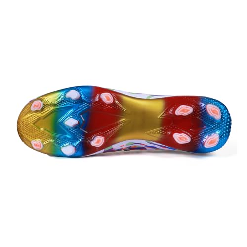 Image of Anza Pizo Multi Colour High Ankle Football Boot for Men&Women - Super Light Weight and Durable Stud