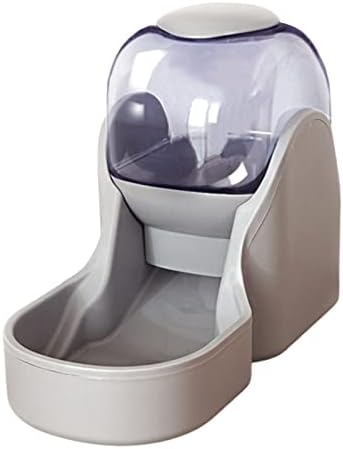 YLSAFET Transparent Colorful Automatic Pet Feeder, 3.8L Gravity Pet Water Dispenser, Small Medium Pets Automatic Food Feeder and Waterer Set, for Dogs Cats Pets Animals, Easily Clean (Color : G)