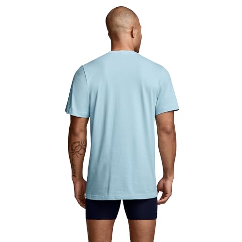 Image of Jockey Classic Crew Neck Undershirt- 3 Pack - 100% Cotton T-Shirts for Men