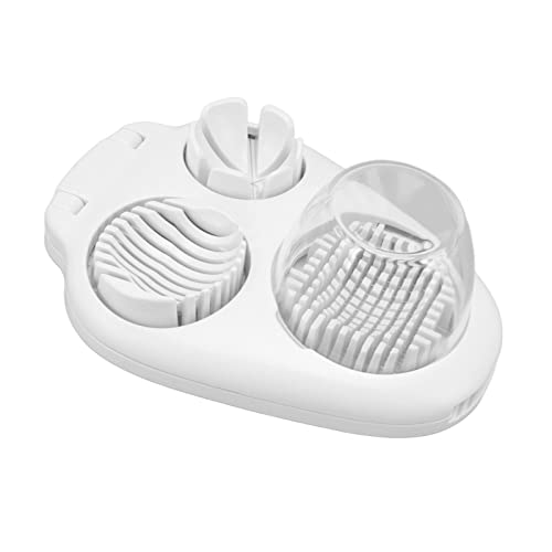 Egg Cube Cutter, 3 Cutting Modes, Hard Boiled Egg Cutter, Kitchen Cutter for Decoration, Salad,