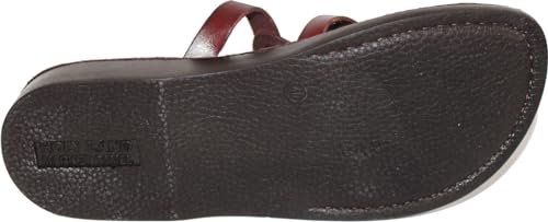 Holy Land Market Men/Women Biblical Jesus Leather Sandals/Slides From Jerusalem (Sarah Style I)4