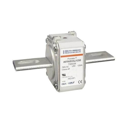 Fusible A070UD33LI1250 ultra-rapide taille 30 pour protection industrielle
