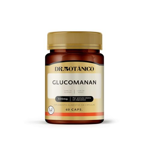 GLUCOMANAN 500MG 60 CAPSULAS DR. BOTANICO