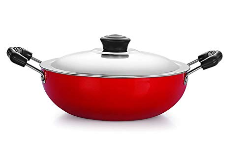 Kadhai profundo con tapa de acero inoxidable 2 L miniatura 2