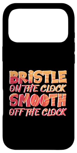 BRISTLE ON THE CLOCK SMOOTH OFF THE CLOCK �X�}�z�P�[�X iPhone 17 Pro Max �p