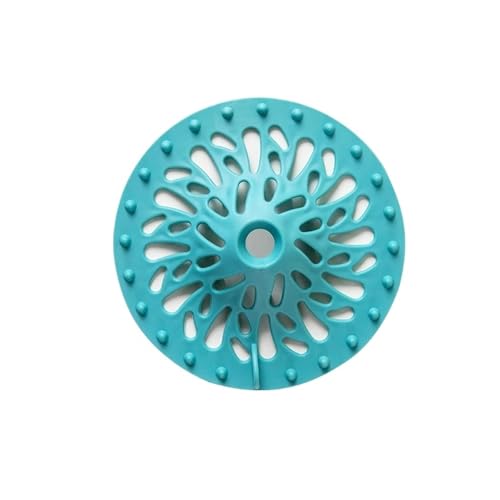 Couvercle de filtre de vidange 10cm bleu pour évier et sol de douche en lot de 5 pièces