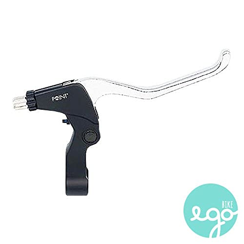 Point - Leva del Freno/4 Dita, Nero/Argento