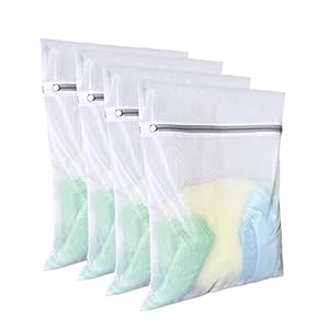 Lingerie baggage for laundry delicates(4Pcs,16 x 20 Inches)delicate laundry bag for School,Dorm,Storage…