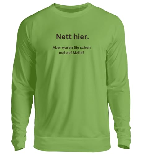 Pull Mallorca 2024 vert lime le sweat idéal pour vos soirées d'été