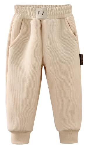 Pantalon de jogging d'hiver en polaire pour enfant