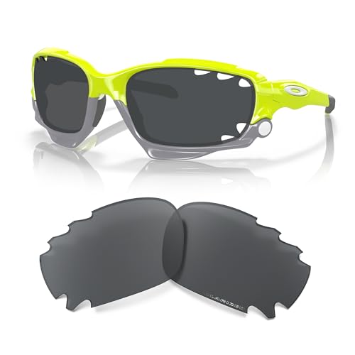 Oakley Original Racing Jacket OO9171 Replacement Lenses+ Bundle Microfiber Pouch