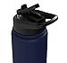 Sigh - Funny Minimalist World-Weary Sarcastic Humor Stainless Steel Insulated Water Bottle